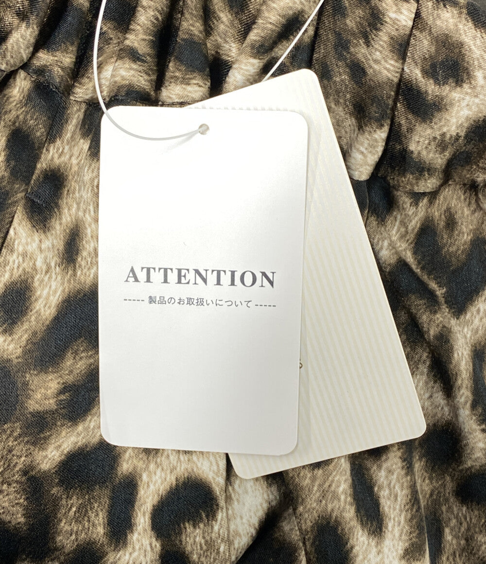 ジャーナルスタンダード 美品 スカート マットサテンレオパ マキシ 23年モデル 23-060-440-0020-3-0 レディース SIZE - JOURNAL STANDARD