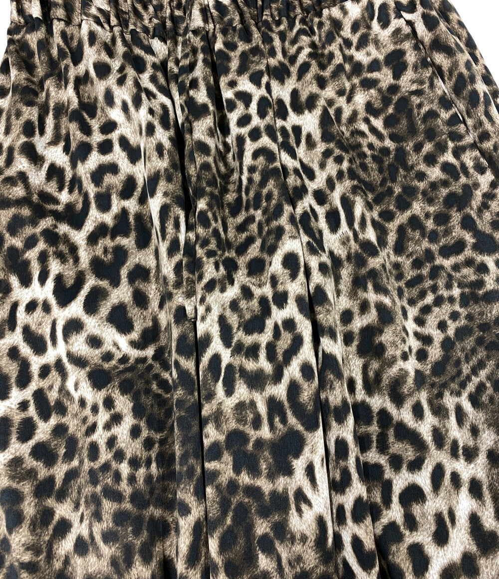 ジャーナルスタンダード 美品 スカート マットサテンレオパ マキシ 23年モデル 23-060-440-0020-3-0 レディース SIZE - JOURNAL STANDARD