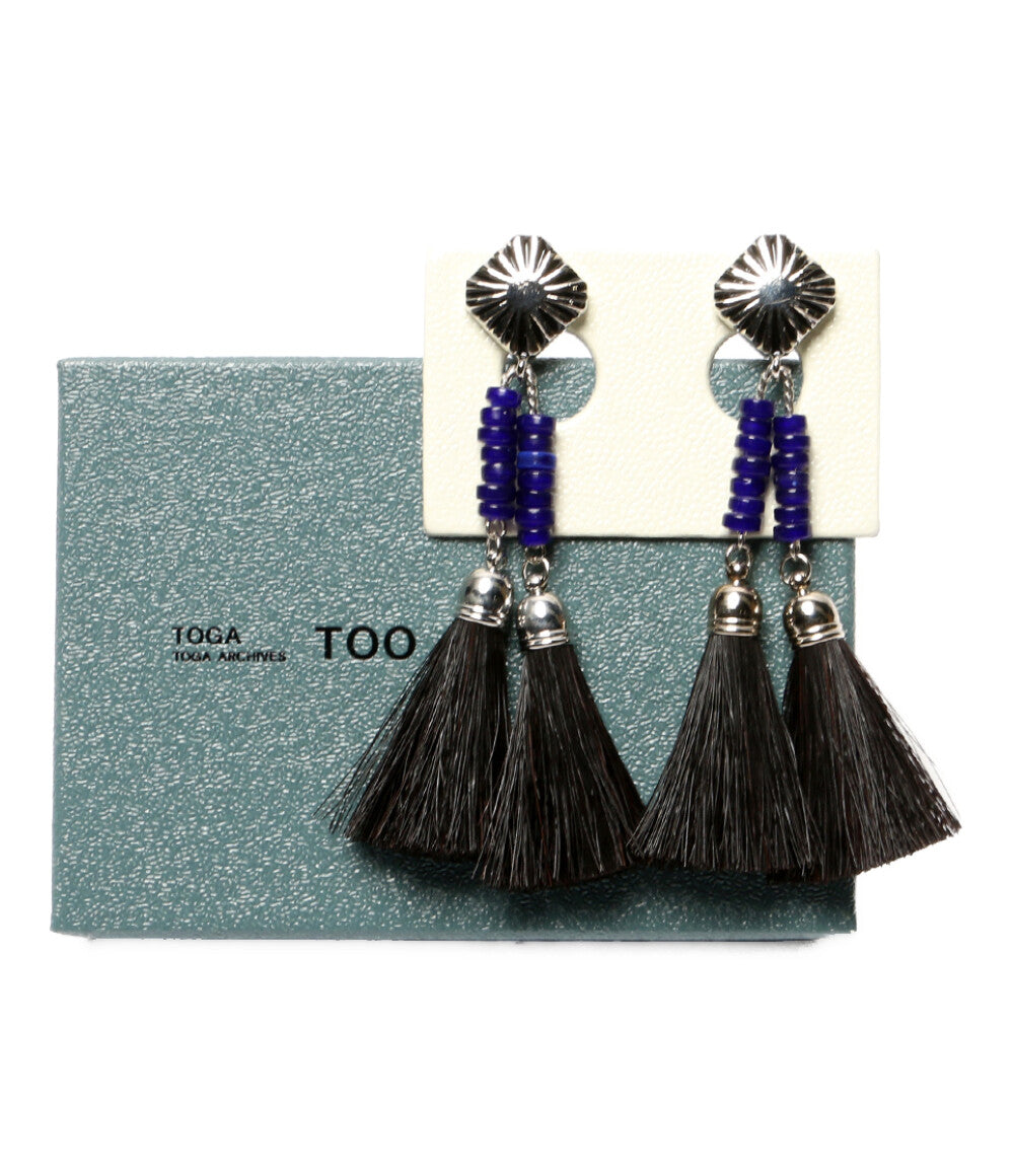 トーガアーカイブス イヤリング DOUBLE FRINGE EARRINGS レディース TOGA ARCHIVES