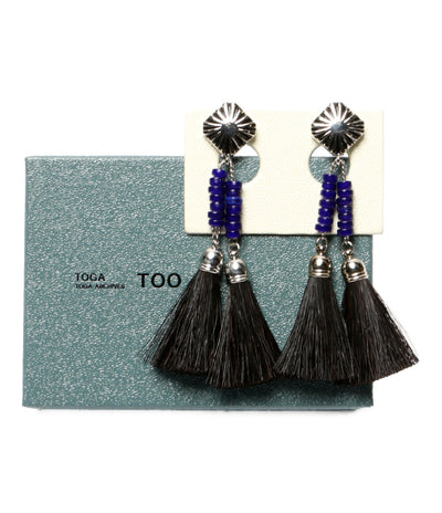 トーガアーカイブス イヤリング DOUBLE FRINGE EARRINGS レディース TOGA ARCHIVES