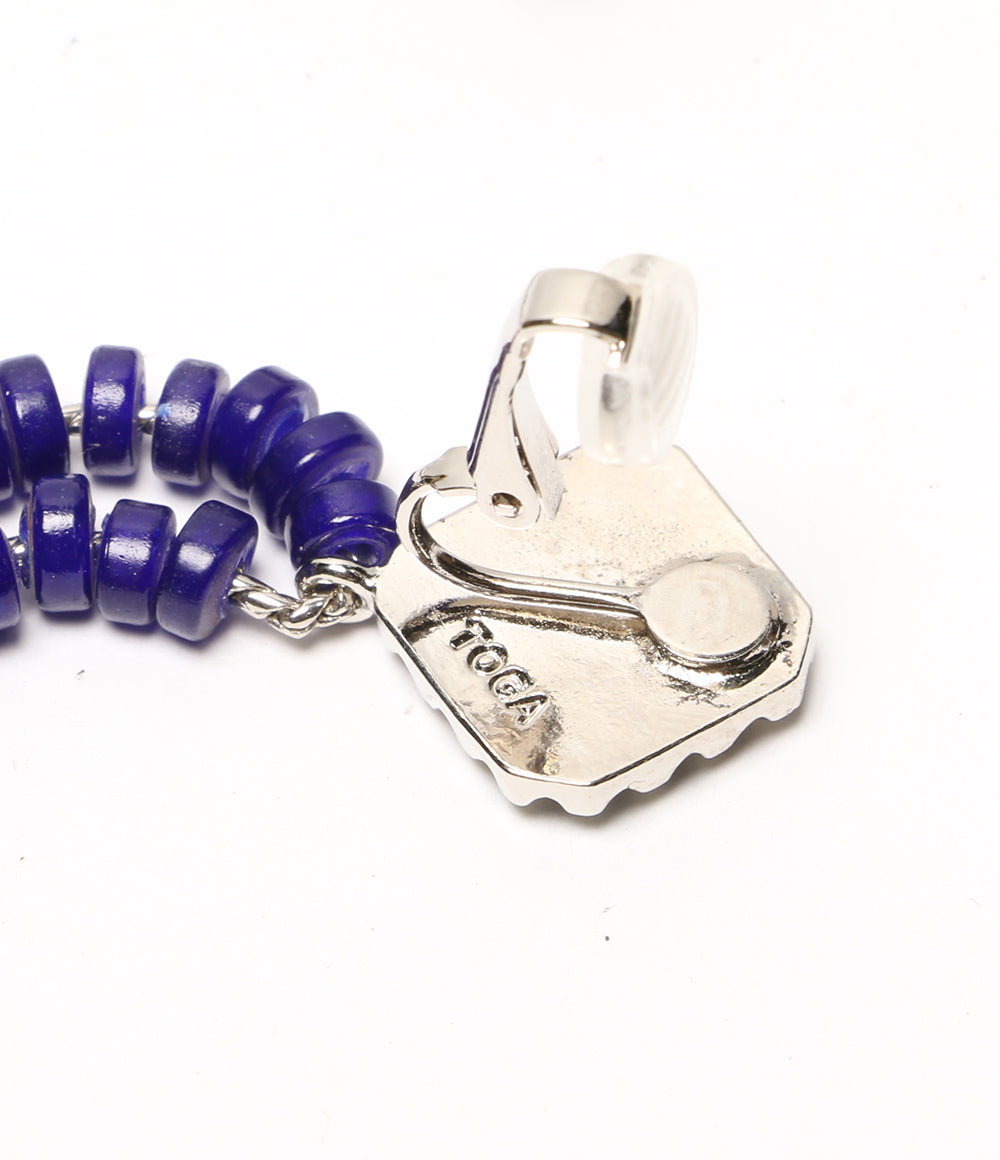 トーガアーカイブス イヤリング DOUBLE FRINGE EARRINGS レディース TOGA ARCHIVES