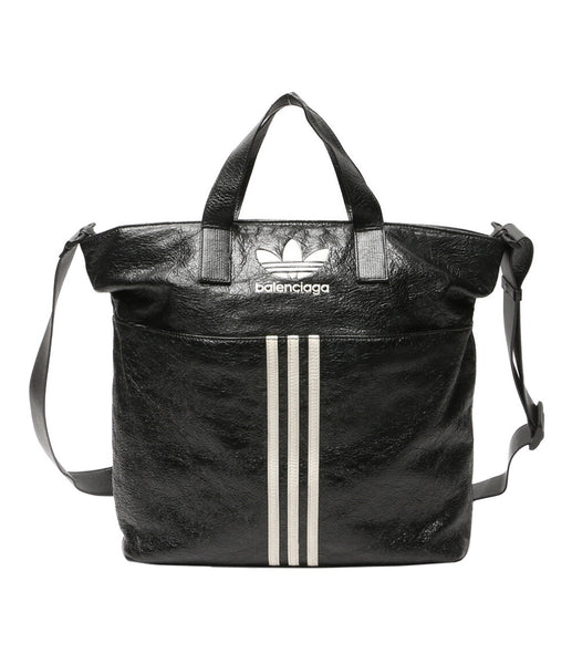 adidas × balenciaga トートバッグ ブラック adidas × balenciaga トートバッグ ブラック