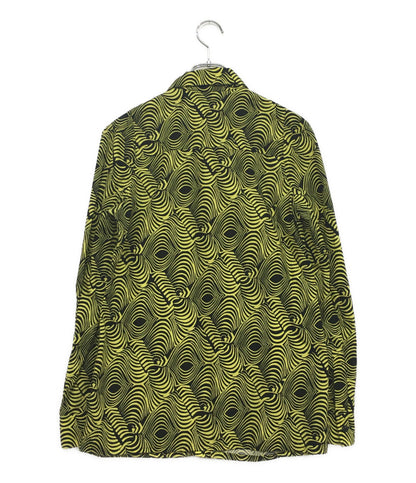 MARNI 長袖シャツ 総柄 イエロー I17CAMAZ59A00TCV61-FRY34 レディース SIZE 40 マルニ