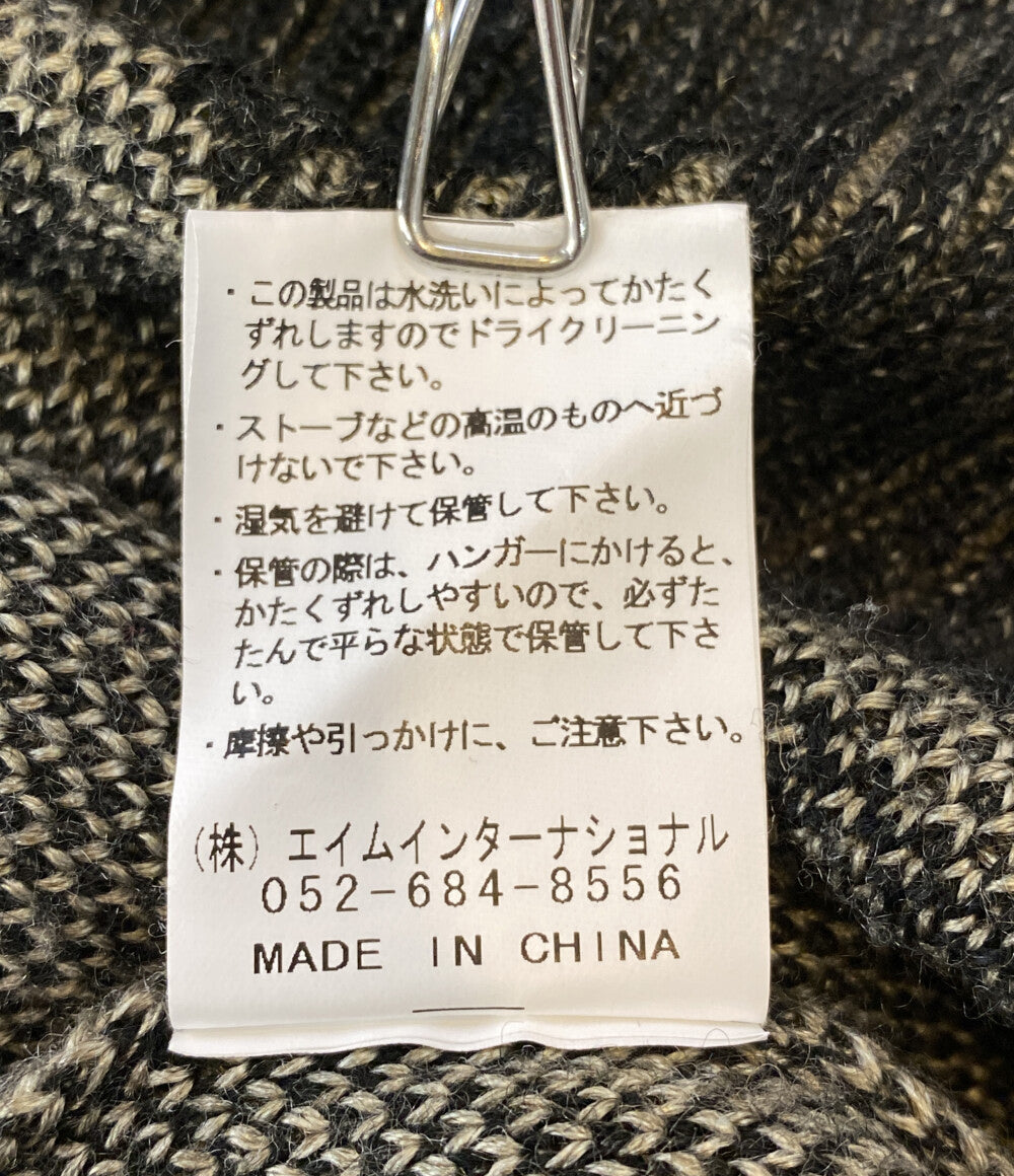 EGO TRIPPING ニットジャケット SOFTINCA エクアドルニット 676300 メンズ SIZE 48 エゴトリッピング