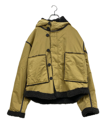 美品 PARANOID ジャケット Hooded boa Jacket 24AW PD24AW007-04 メンズ SIZE L パラノイド