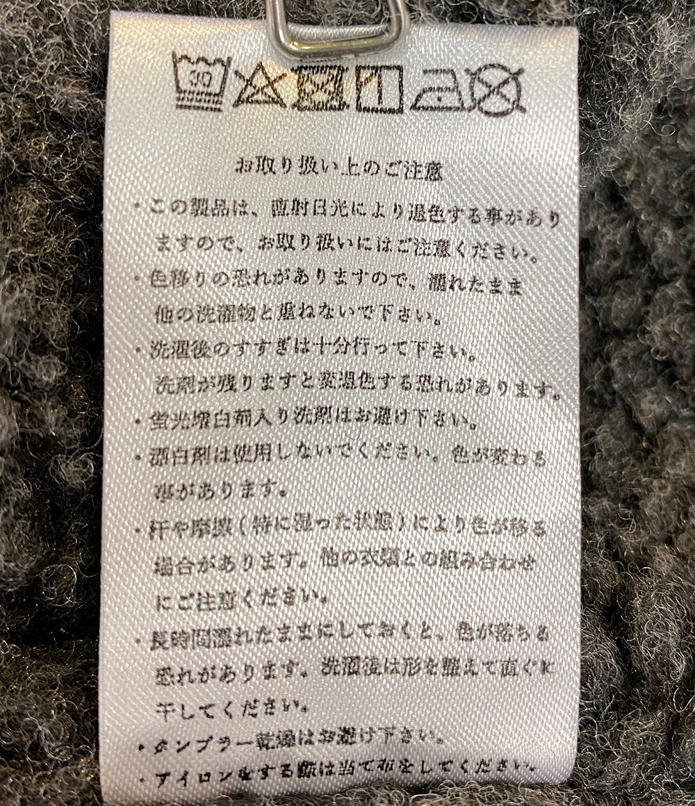 美品 PARANOID ジャケット Hooded boa Jacket 24AW PD24AW007-04 メンズ SIZE L パラノイド