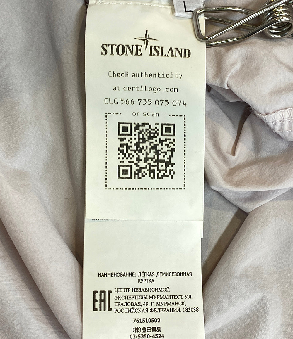 ストーンアイランド ジャケット NASLAN LIGHT GARMENT DYED JACKET 22SS メンズ SIZE L STONE ISLAND