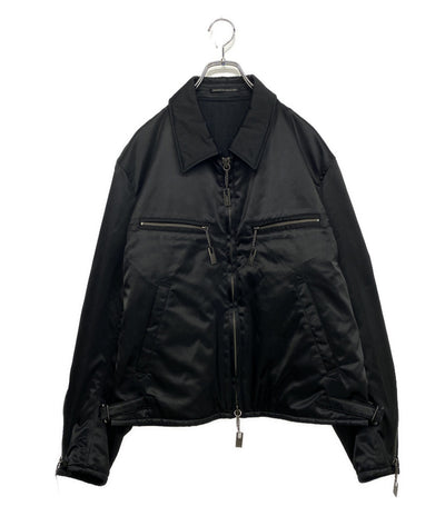 YOHJI YAMAMOTO POUR HOMME ジャケット NYLON ZIP BLOUSON HO-Y14-608 24AW メンズ SIZE ２ ヨウジヤマモトプールオム
