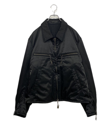 YOHJI YAMAMOTO POUR HOMME ジャケット NYLON ZIP BLOUSON HO-Y14-608 24AW メンズ SIZE ２ ヨウジヤマモトプールオム