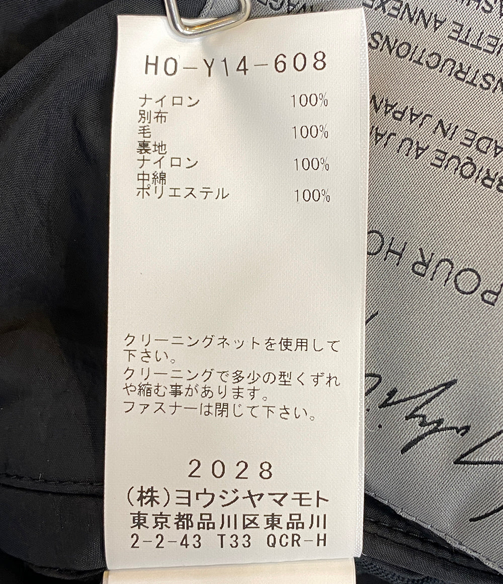 YOHJI YAMAMOTO POUR HOMME ジャケット NYLON ZIP BLOUSON HO-Y14-608 24AW メンズ SIZE ２ ヨウジヤマモトプールオム