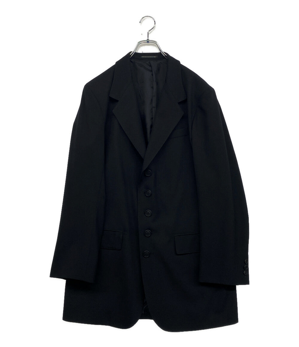 ヨウジヤマモトプールオム テーラードジャケット WOOL GABARDINE 5BUTTON JACKET 24AW メンズ SIZE 2 YOHJI YAMAMOTO POUR HOMME