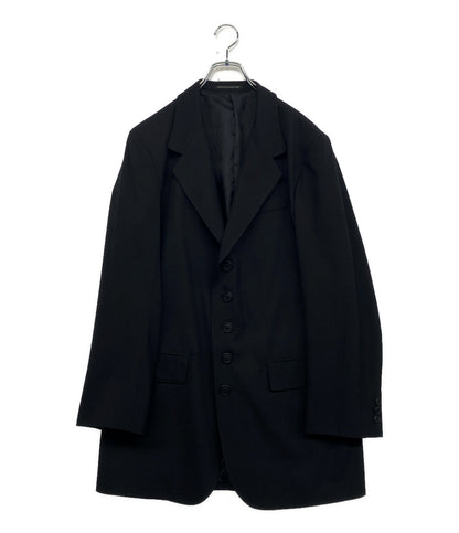 ヨウジヤマモトプールオム テーラードジャケット WOOL GABARDINE 5BUTTON JACKET 24AW メンズ SIZE 2 YOHJI YAMAMOTO POUR HOMME