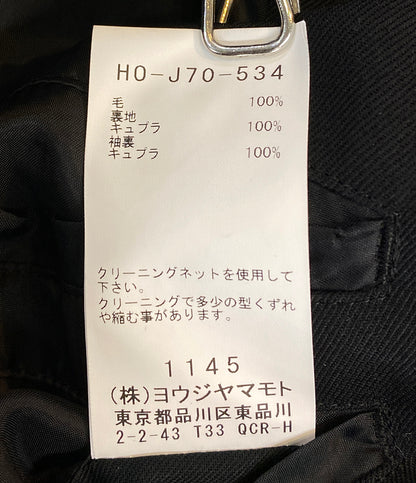 ヨウジヤマモトプールオム テーラードジャケット WOOL GABARDINE 5BUTTON JACKET 24AW メンズ SIZE 2 YOHJI YAMAMOTO POUR HOMME