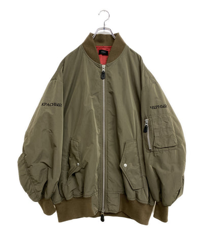 G.V.G.V. ジーヴィージーヴィー バック刺繍オーバーサイズブルゾン カーキ メンズ SIZE 34