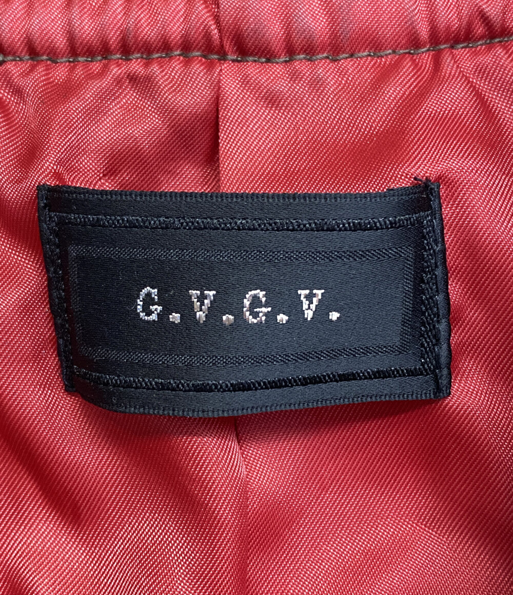 G.V.G.V. ジーヴィージーヴィー バック刺繍オーバーサイズブルゾン カーキ メンズ SIZE 34