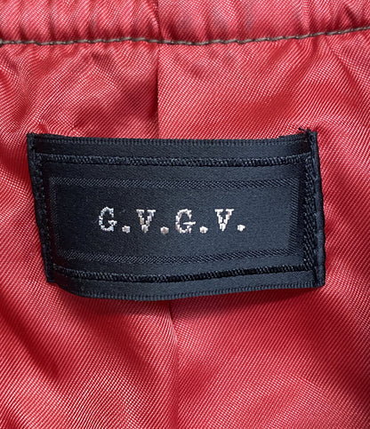 G.V.G.V. ジーヴィージーヴィー バック刺繍オーバーサイズブルゾン カーキ メンズ SIZE 34
