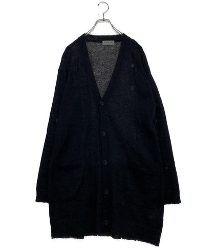 ヨウジヤマモトプールオム 美品 カーディガン 7G1P PLAIN STITCH V LONG CARDIGAN 24AW メンズ SIZE 3 YOHJI YAMAMOTO POUR HOMME