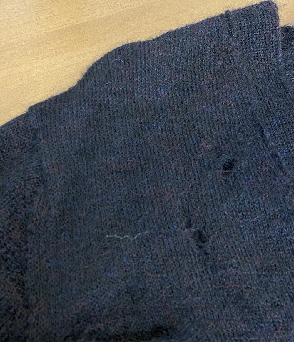 ヨウジヤマモトプールオム 美品 カーディガン 7G1P PLAIN STITCH V LONG CARDIGAN 24AW メンズ SIZE 3 YOHJI YAMAMOTO POUR HOMME