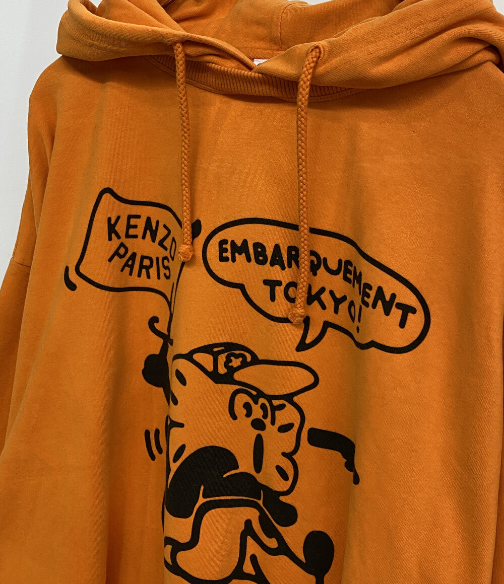 KENZO パーカー レイヤードデザインフーディー FD52TS0324SE メンズ SIZE S ケンゾー
