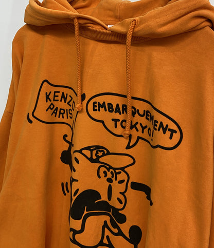 KENZO パーカー レイヤードデザインフーディー FD52TS0324SE メンズ SIZE S ケンゾー
