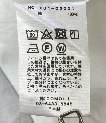 COMOLI コモリ 長袖シャツ コットン 23SS X01-02001 メンズ SIZE 4