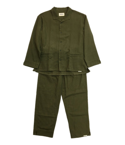 美品 NOWHAW ノウハウ WEEK PAJAMA セットアップ P-S493-H メンズ SIZE 1