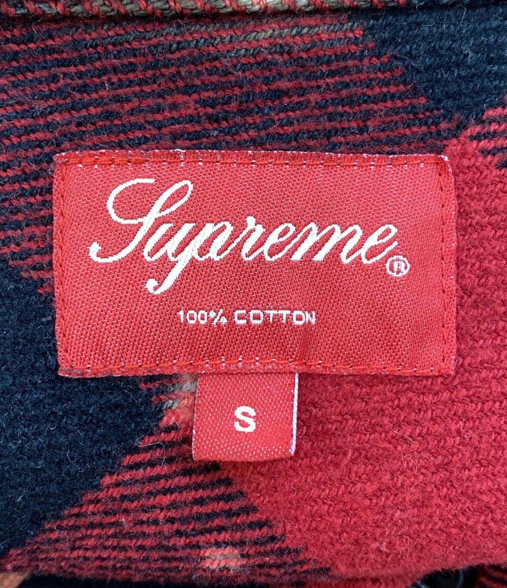 Supreme 長袖シャツ Bleached Buffalo Heavy Weight Shirt メンズ SIZE S シュプリーム