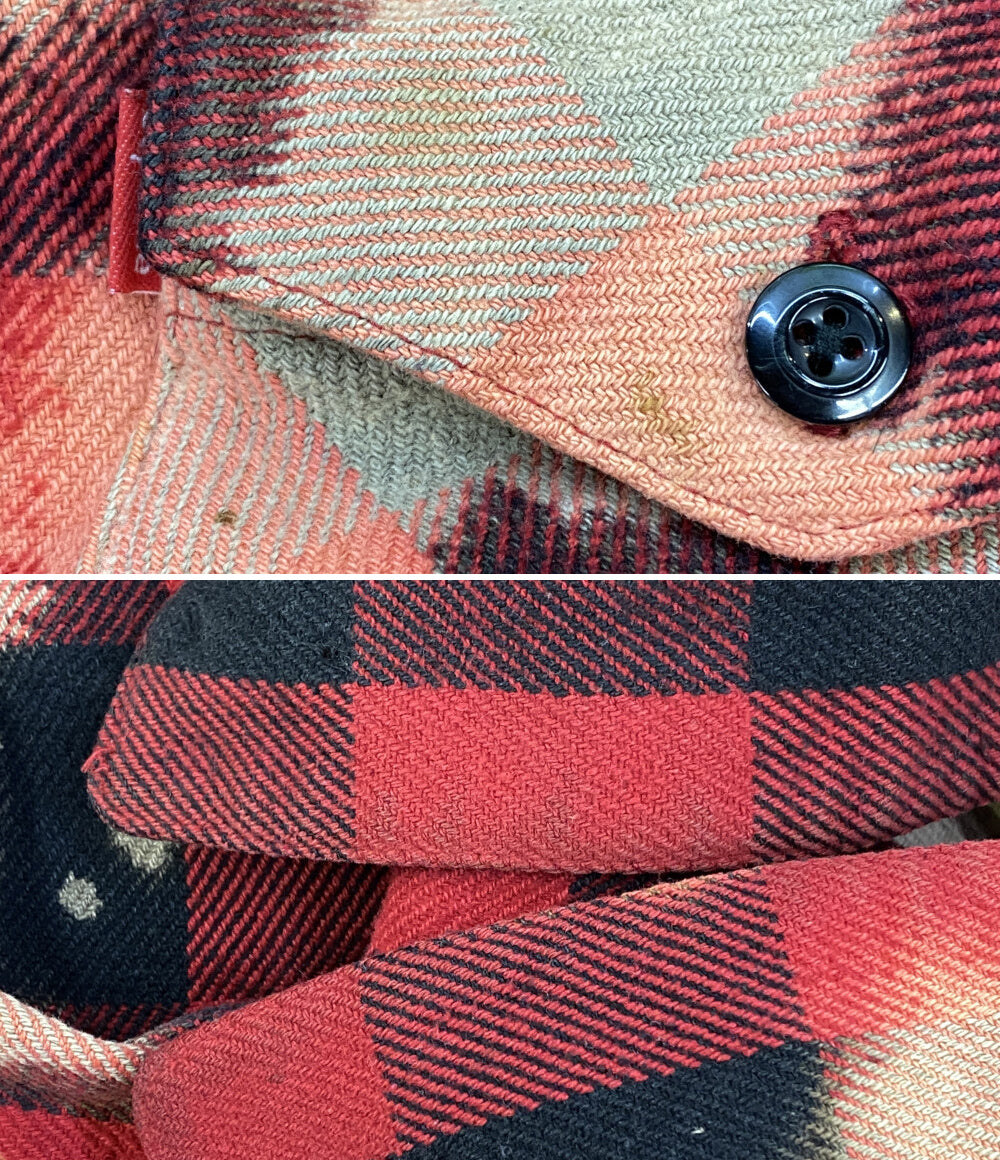 Supreme 長袖シャツ Bleached Buffalo Heavy Weight Shirt メンズ SIZE S シュプリーム