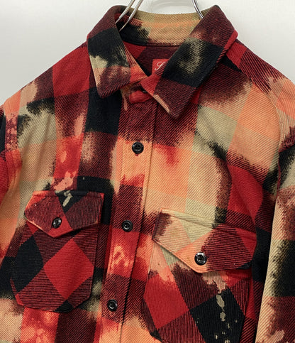 Supreme 長袖シャツ Bleached Buffalo Heavy Weight Shirt メンズ SIZE S シュプリーム