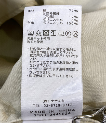 THE NORTH FACE 半袖シャツ Button Down Field S S Shirt アイボリー NT3416N メンズ SIZE M ザ・ノースフェイス