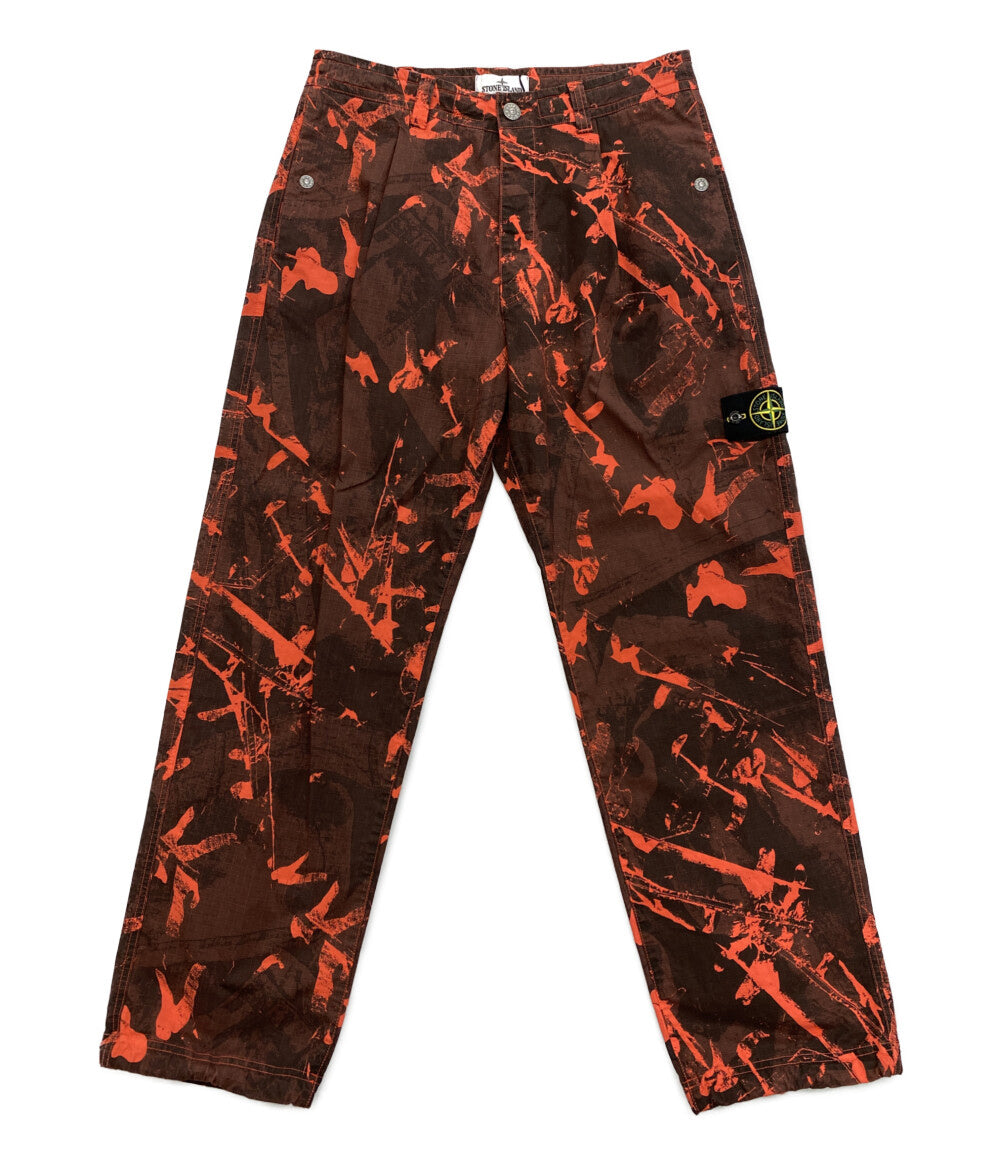 ストーンアイランド 美品 カーゴパンツ can Camo On Stretch Ripstop-Ovd Trousers メンズ SIZE 30 STONE ISLAND