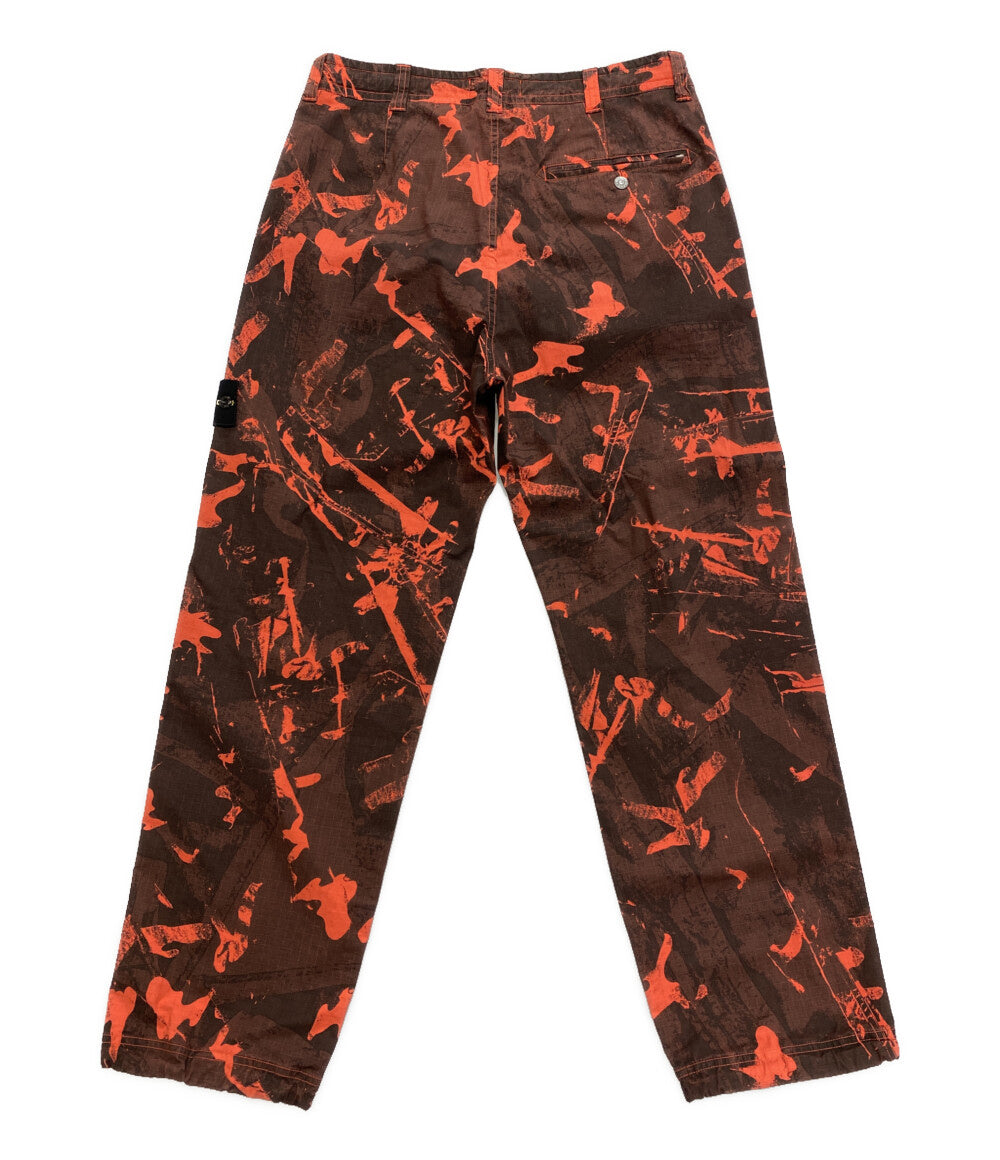 美品 STONE ISLAND カーゴパンツ can Camo On Stretch Ripstop-Ovd Trousers メンズ SIZE 30 ストーンアイランド