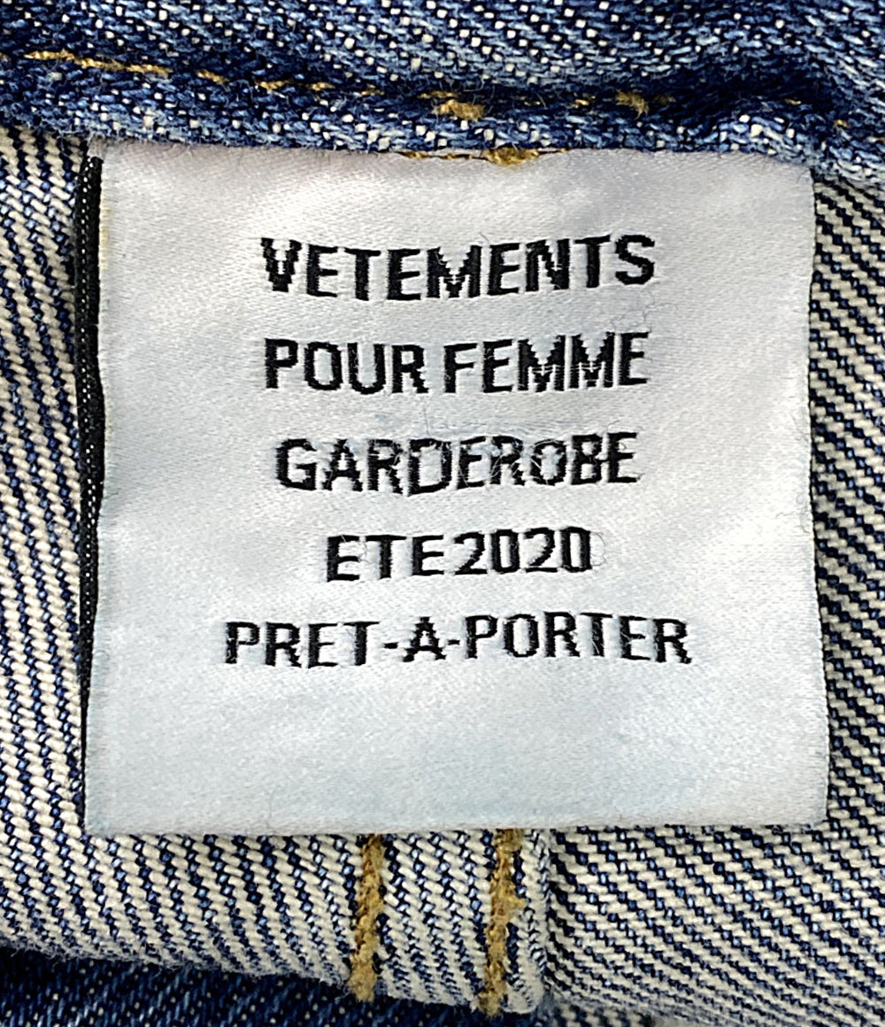 ヴェトモン デニムパンツ サイドジップ SS20PA332 メンズ SIZE S VETEMENTS