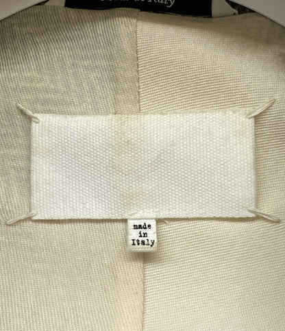 Maison Margiela コート ツートーンウールコート 転写ヘリンボーン 20SS レディース SIZE 38 メゾンマルジェラ