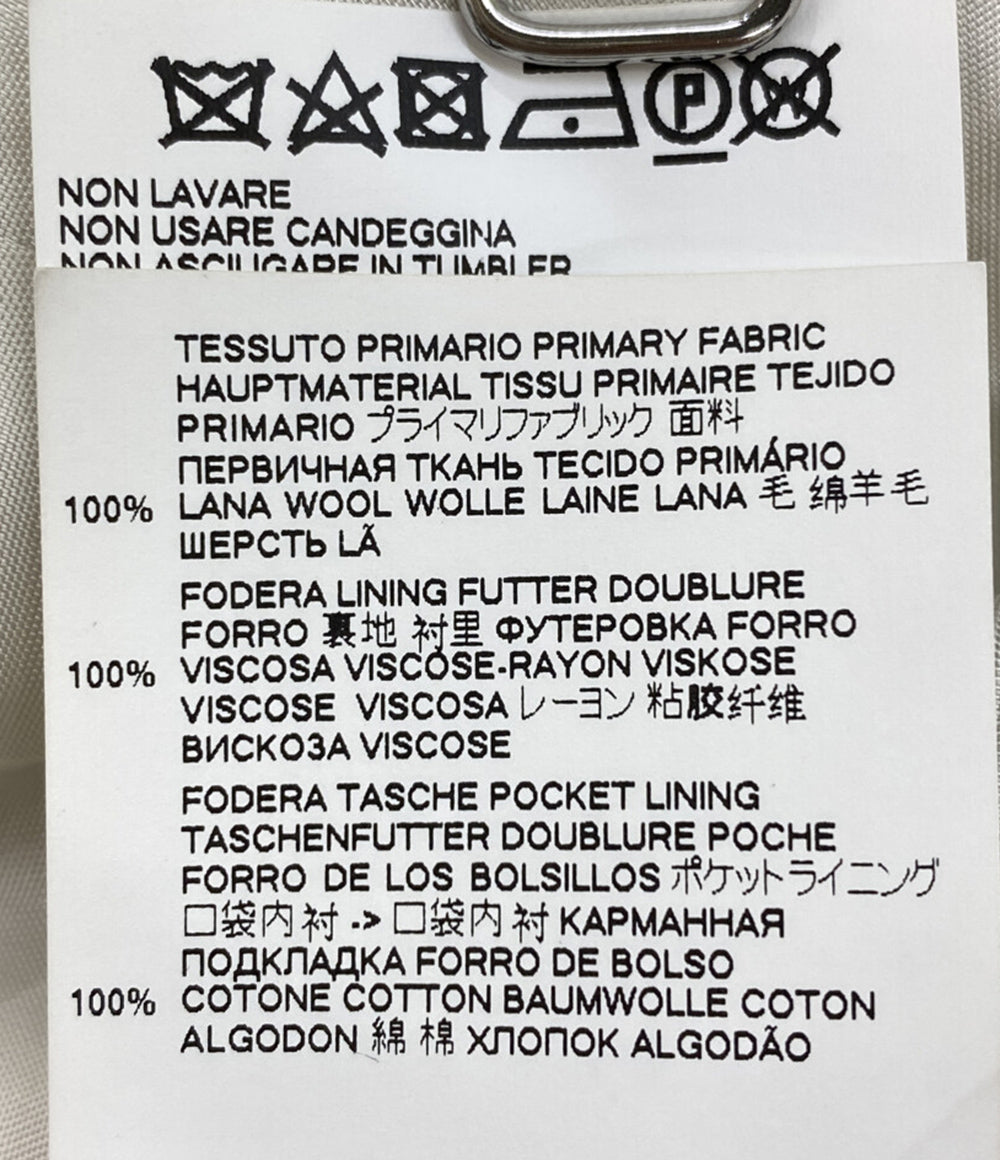 Maison Margiela コート ツートーンウールコート 転写ヘリンボーン 20SS レディース SIZE 38 メゾンマルジェラ