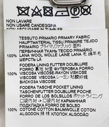 Maison Margiela コート ツートーンウールコート 転写ヘリンボーン 20SS レディース SIZE 38 メゾンマルジェラ