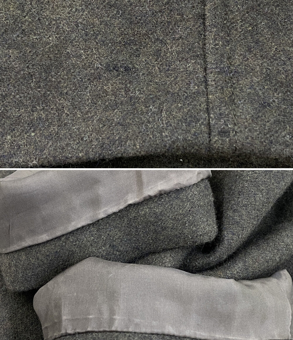 ワイズ ノーカラーコート 中綿入りフーディライナー付 17AW YK-C16-120 レディース SIZE 1 Y's