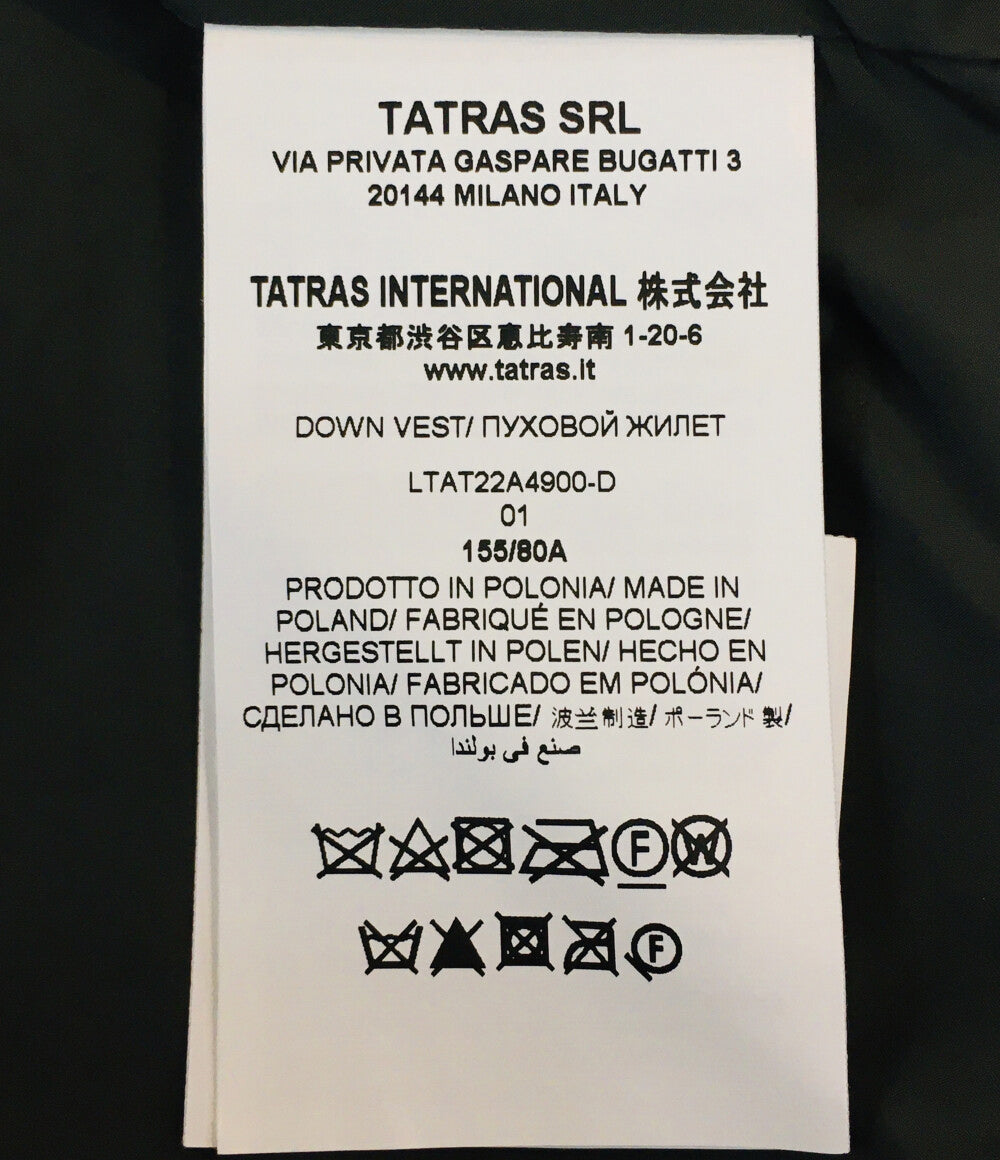 タトラス 美品 ダウンベスト ORSIERA LTAT22A4900-D レディース SIZE 1 TATRAS