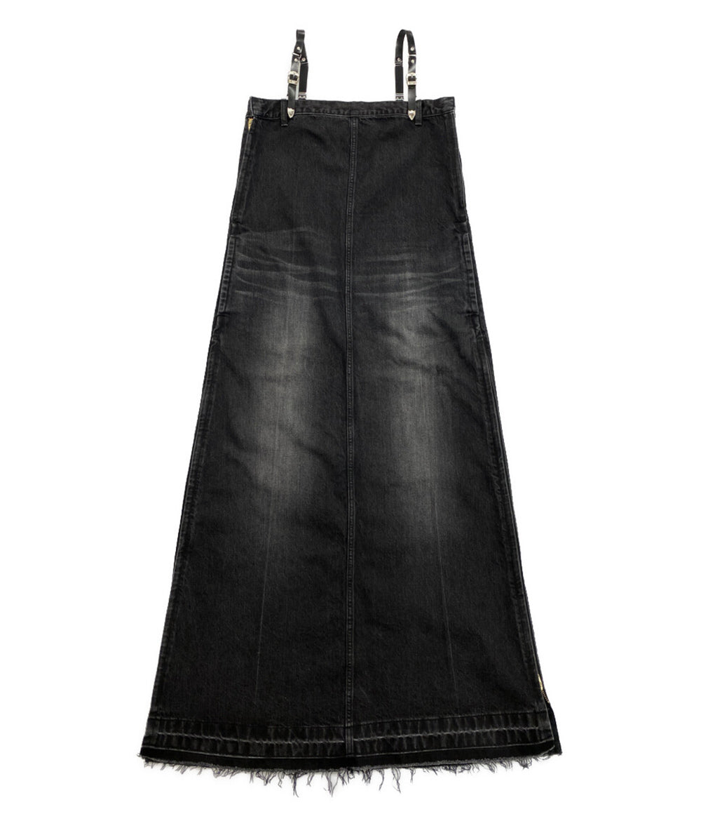TOGA TOO トーガトゥ デニムワンピース Suspenders denim dress レディース SIZE M