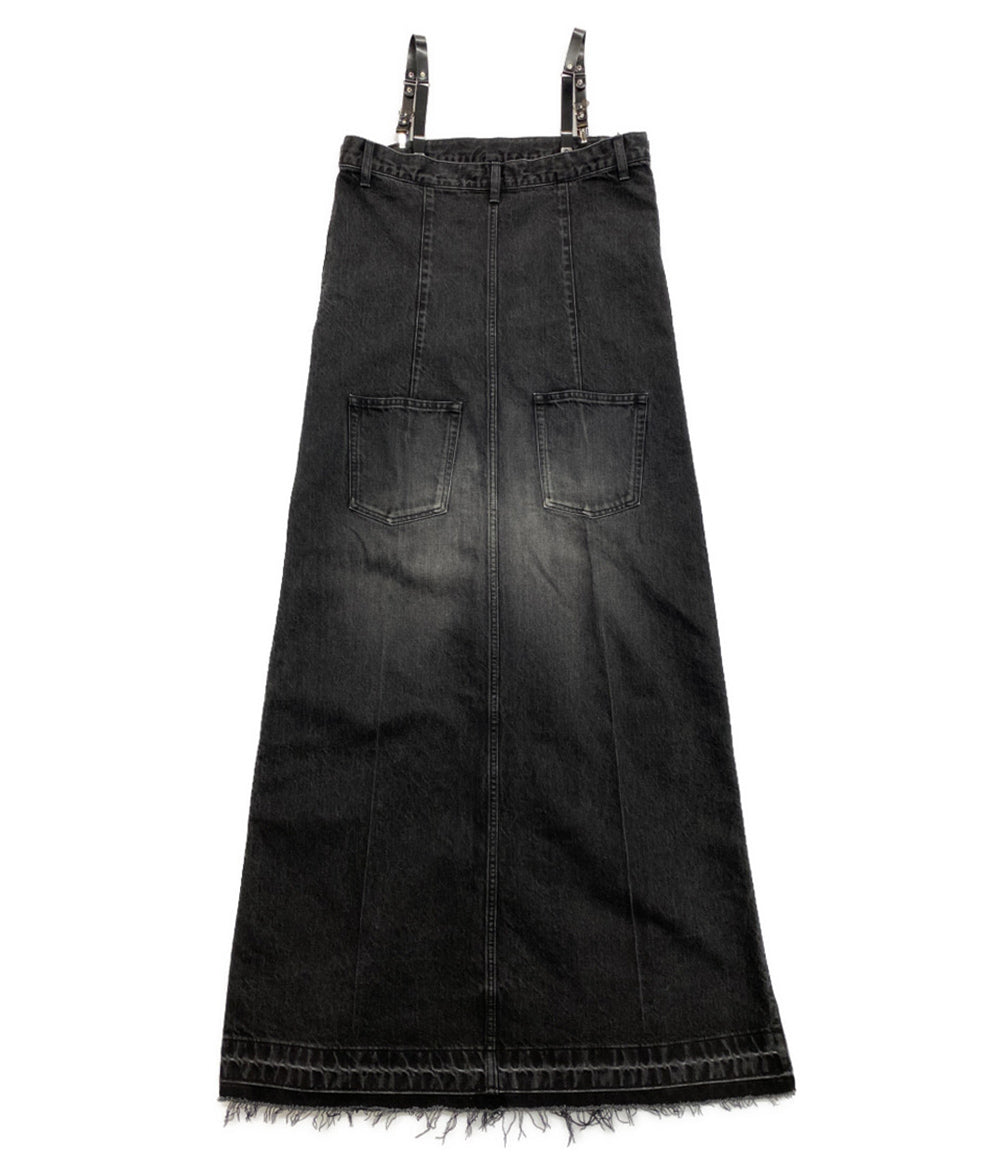 トーガトゥ デニムワンピース Suspenders denim dress レディース SIZE M TOGA TOO