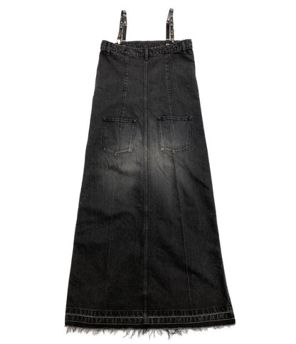 トーガトゥ デニムワンピース Suspenders denim dress レディース SIZE M TOGA TOO