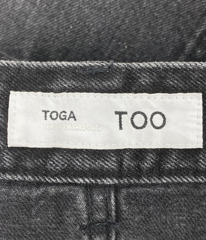 トーガトゥ デニムワンピース Suspenders denim dress レディース SIZE M TOGA TOO