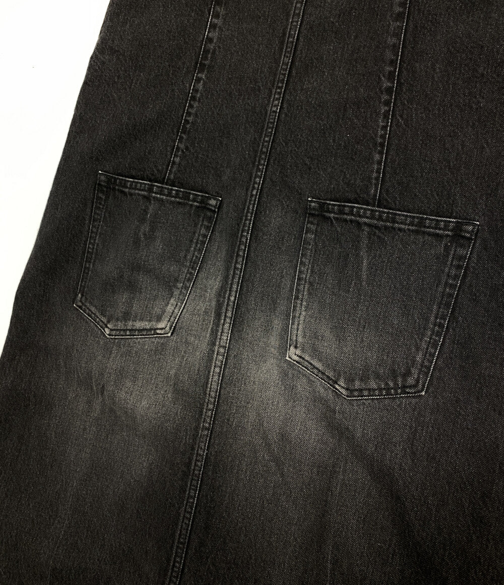 トーガトゥ デニムワンピース Suspenders denim dress レディース SIZE M TOGA TOO