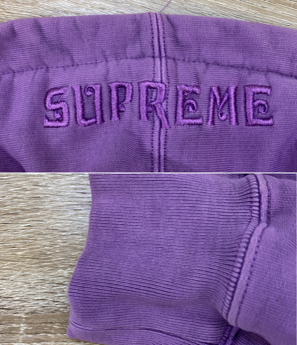 supreme パーカー Overdyed Hoodie レディース SIZE L シュプリーム