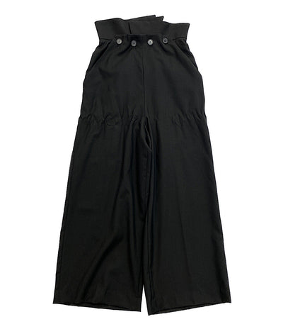 ENOFLD ハイウエストウールパンツ 300DS431-0400 レディース SIZE 36 エンフォルド