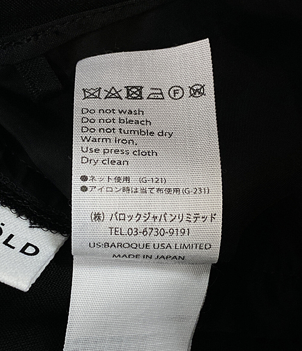 ENOFLD ハイウエストウールパンツ 300DS431-0400 レディース SIZE 36 エンフォルド