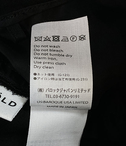 ENOFLD ハイウエストウールパンツ 300DS431-0400 レディース SIZE 36 エンフォルド