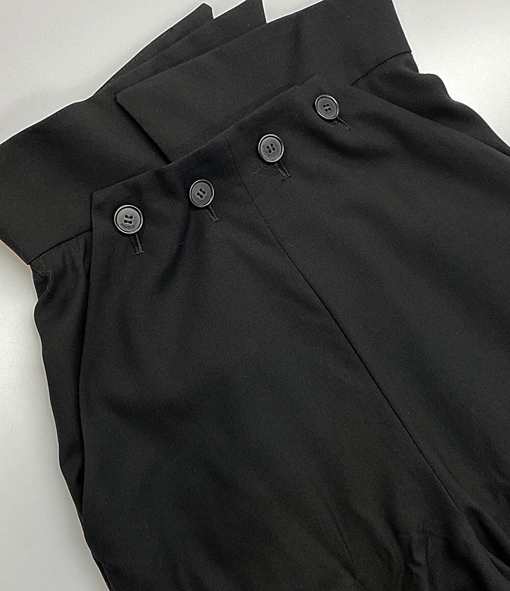 ENOFLD ハイウエストウールパンツ 300DS431-0400 レディース SIZE 36 エンフォルド