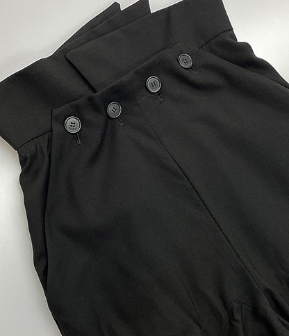 ENOFLD ハイウエストウールパンツ 300DS431-0400 レディース SIZE 36 エンフォルド