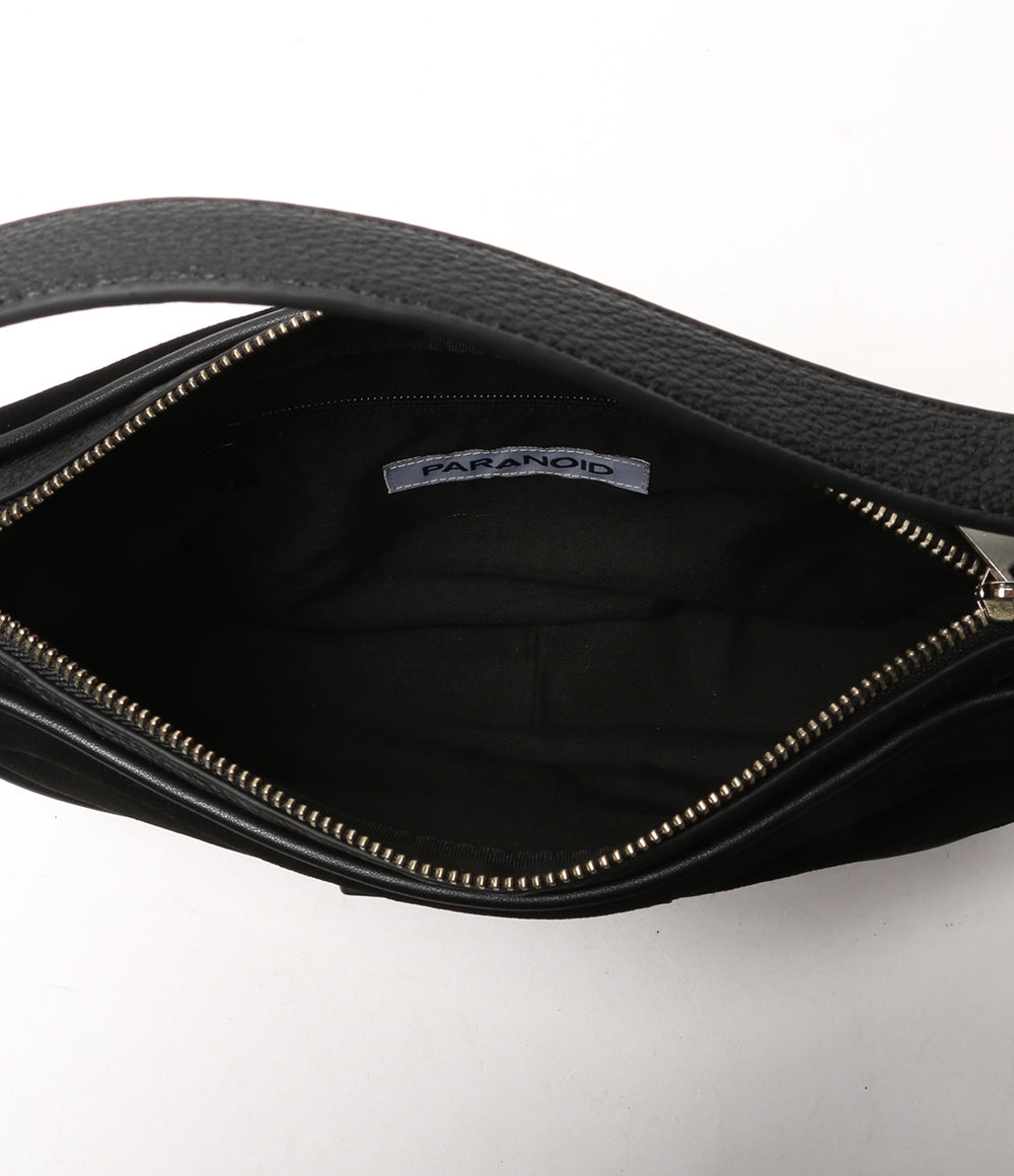 パラノイド 美品 ショルダーバッグ Leather Piping Shoulder Bag レディース PARANOID